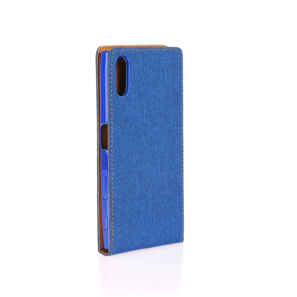 Pouzdro Flip Canvas Flexi Modré – Sony Xperia XZ | Levné Kryty | Levné Kryty | Levné Kryty