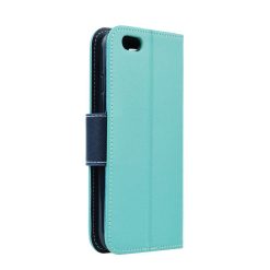 Peněženkové pouzdro Fancy Book mátově-modré – Samsung Galaxy A5 2016 | Levné Kryty | Levné Kryty | Levné Kryty