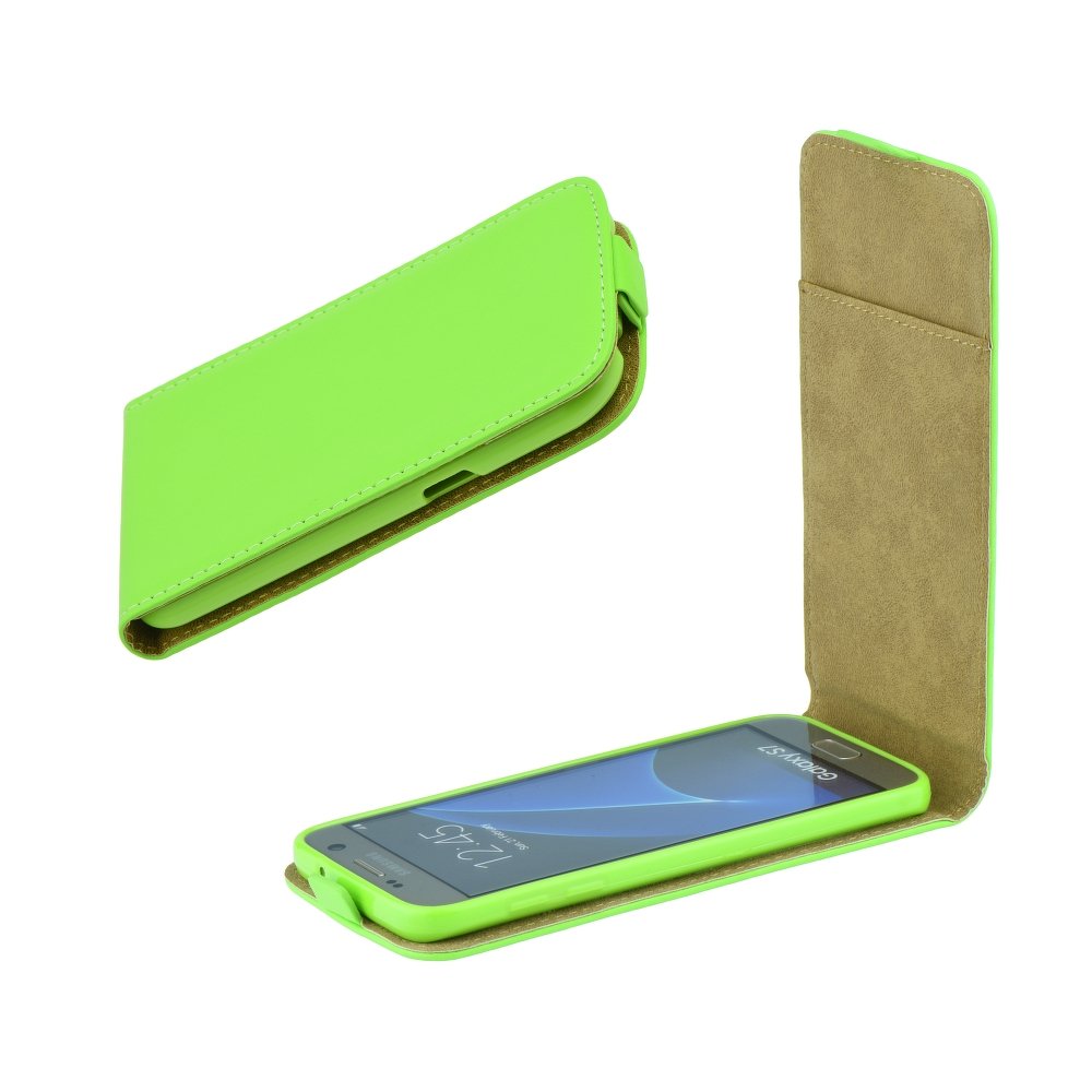 Vyklápěcí flipové pouzdro Flip Flexi limetkové – Samsung Galaxy A5 2016 | Levné Kryty | Levné Kryty | Levné Kryty