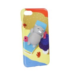 Pouzdro Squishy Kočka – Samsung Galaxy J3 2017 | Levné Kryty | Levné Kryty | Levné Kryty