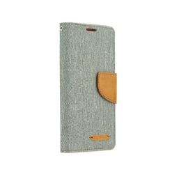Peněženkové pouzdro Canvas Book šedé – Apple iPhone 5/5S/SE | Levné Kryty | Levné Kryty | Levné Kryty