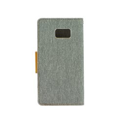 Peněženkové pouzdro Canvas Book šedé – Apple iPhone 5/5S/SE | Levné Kryty | Levné Kryty | Levné Kryty