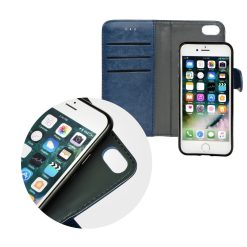 Peněženkové pouzdro Twin 2in1 modré – iPhone 5/5S/SE | Levné Kryty | Levné Kryty | Levné Kryty