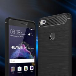 Zadní kryt Carbon modrý – Huawei P8 Lite 2017 / P9 Lite 2017 / Honor 8 Lite | Levné Kryty | Levné Kryty | Levné Kryty