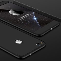 Oboustranné pouzdro 360 Full body protection černé – Huawei P9 Lite 2017 / Huawei P8 Lite 2017 / Honor 8 Lite | Levné Kryty | Levné Kryty | Levné Kryty