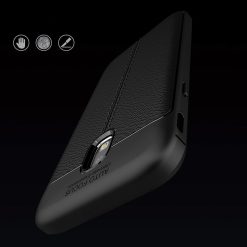Zadní kryt litchi pattern černý – Samsung Galaxy J5 2017 | Levné Kryty | Levné Kryty | Levné Kryty