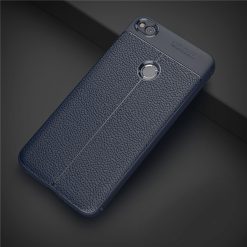 Zadní kryt litchi pattern modrý – Huawei P9 Lite 2017 / P8 Lite 2017 / Honor 8 Lite | Levné Kryty | Levné Kryty | Levné Kryty