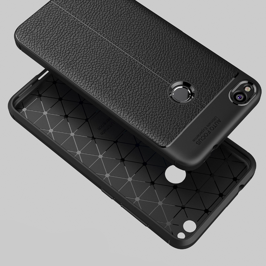 Zadní kryt litchi pattern modrý – Huawei P9 Lite 2017 / P8 Lite 2017 / Honor 8 Lite | Levné Kryty | Levné Kryty | Levné Kryty