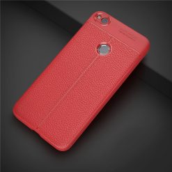 Zadní kryt litchi pattern červený – Huawei P9 Lite 2017 / P8 Lite 2017 / Honor 8 Lite | Levné Kryty | Levné Kryty | Levné Kryty