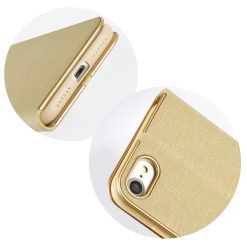 Knížkové pouzdro Luna Book zlaté – Apple iPhone 6/6S | Levné Kryty | Levné Kryty | Levné Kryty
