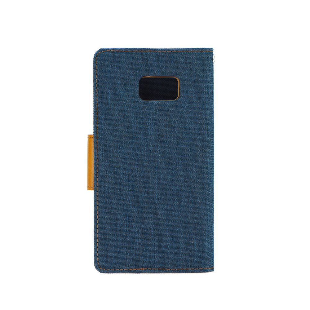 Peněženkové pouzdro Canvas Book modré – Samsung Galaxy A8 2018 | Levné Kryty | Levné Kryty | Levné Kryty