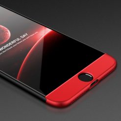 Oboustranné pouzdro 360 Full body protection černo-červené – iPhone 7 / 8 | Levné Kryty | Levné Kryty | Levné Kryty