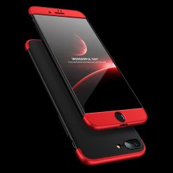 Oboustranné pouzdro 360 Full body protection černo-červené – iPhone 7 / 8 | Levné Kryty | Levné Kryty | Levné Kryty