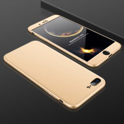 Oboustranné pouzdro 360 Full body protection zlaté – iPhone 7 / 8 | Levné Kryty | Levné Kryty | Levné Kryty