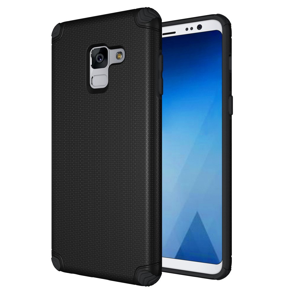 Odolný kryt Light Armor černý – Samsung Galaxy A8 2018 | Levné Kryty | Levné Kryty | Levné Kryty