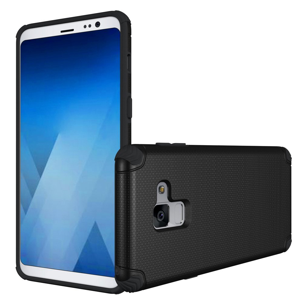 Odolný kryt Light Armor černý – Samsung Galaxy A8 2018 | Levné Kryty | Levné Kryty | Levné Kryty