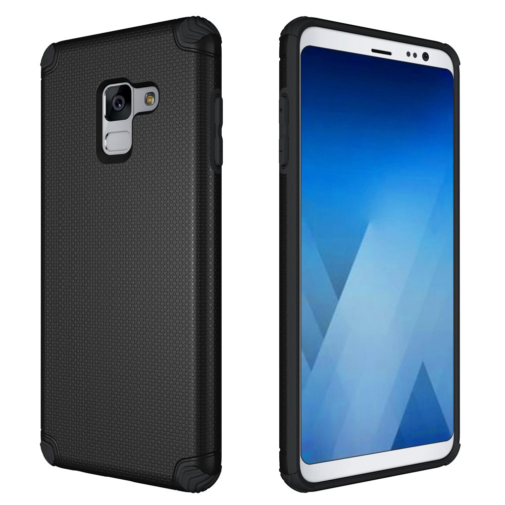 Odolný kryt Light Armor černý – Samsung Galaxy A8 2018 | Levné Kryty | Levné Kryty | Levné Kryty