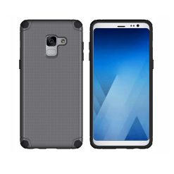 Odolný kryt Light Armor šedý – Samsung Galaxy A8 2018 | Levné Kryty | Levné Kryty | Levné Kryty