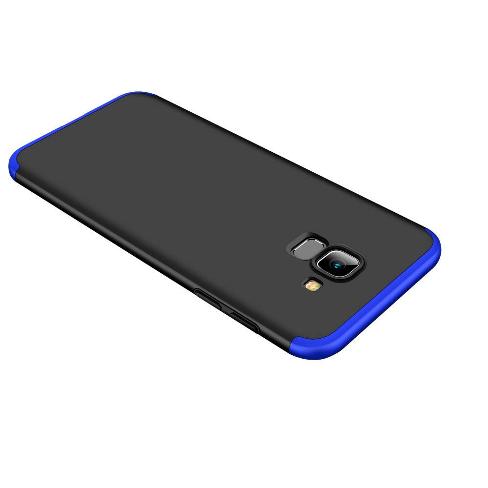 Oboustranné pouzdro 360 Full body protection černo-modré – Samsung Galaxy A8 2018 | Levné Kryty | Levné Kryty | Levné Kryty