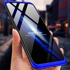 Ochranný kryt 360 Protection černo-modrý – Huawei Mate 20 Lite | Levné Kryty | Levné Kryty | Levné Kryty