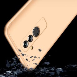 Oboustranné pouzdro 360 Full body protection zlaté – Huawei Mate 20 Lite | Levné Kryty | Levné Kryty | Levné Kryty
