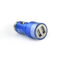 Nabíječka do auta Blun na 2 USB modrá | Levné Kryty | Levné Kryty Nabíjačka do auta Blun na 2 USB modrá | Levné Kryty