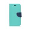 Peněženkové pouzdro Fancy Book modro-limetkové – Apple iPhone X / XS | Levné Kryty | Levné Kryty | Levné Kryty