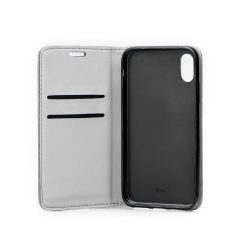 Knížkové pouzdro Prestige Book šedé – iPhone X / XS | Levné Kryty | Levné Kryty | Levné Kryty