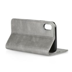 Knížkové pouzdro Prestige Book šedé – iPhone X / XS | Levné Kryty | Levné Kryty | Levné Kryty