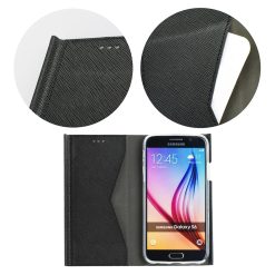 Knížkové pouzdro Forcell Bravo Book černé – iPhone X / XS | Levné Kryty | Levné Kryty | Levné Kryty