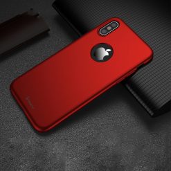 Pouzdro iPaky 360 Protection Full Body červené + Tvrzené sklo – iPhone X / XS | Levné Kryty | Levné Kryty | Levné Kryty