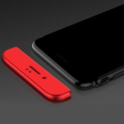 Oboustranné pouzdro 360 Full body protection červeno-černé – iPhone 8 Plus | Levné Kryty | Levné Kryty | Levné Kryty