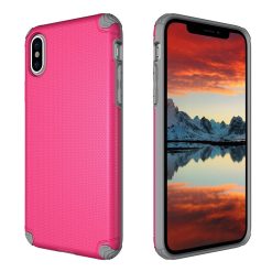 Odolný kryt Light Armor růžový – iPhone X / XS | Levné Kryty | Levné Kryty | Levné Kryty