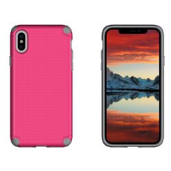 Odolný kryt Light Armor růžový – iPhone X / XS | Levné Kryty | Levné Kryty | Levné Kryty