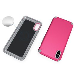 Odolný kryt Light Armor růžový – iPhone X / XS | Levné Kryty | Levné Kryty | Levné Kryty