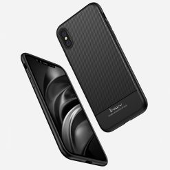 Zadní kryt iPaky Carbon Fiber černý – iPhone X / XS | Levné Kryty | Levné Kryty | Levné Kryty