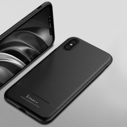 Zadní kryt iPaky Carbon Fiber černý – iPhone X / XS | Levné Kryty | Levné Kryty | Levné Kryty
