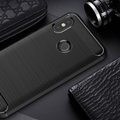 Zadní kryt Carbon černý – Xiaomi Mi A2 | Levné Kryty | Levné Kryty | Levné Kryty