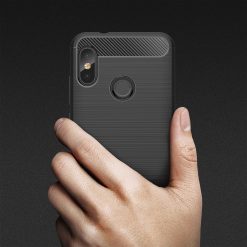 Zadní kryt Carbon černý – Xiaomi Mi A2 | Levné Kryty | Levné Kryty | Levné Kryty