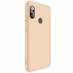 Oboustranné pouzdro 360 Full body protection zlaté – Xiaomi Mi A2 | Levné Kryty | Levné Kryty | Levné Kryty
