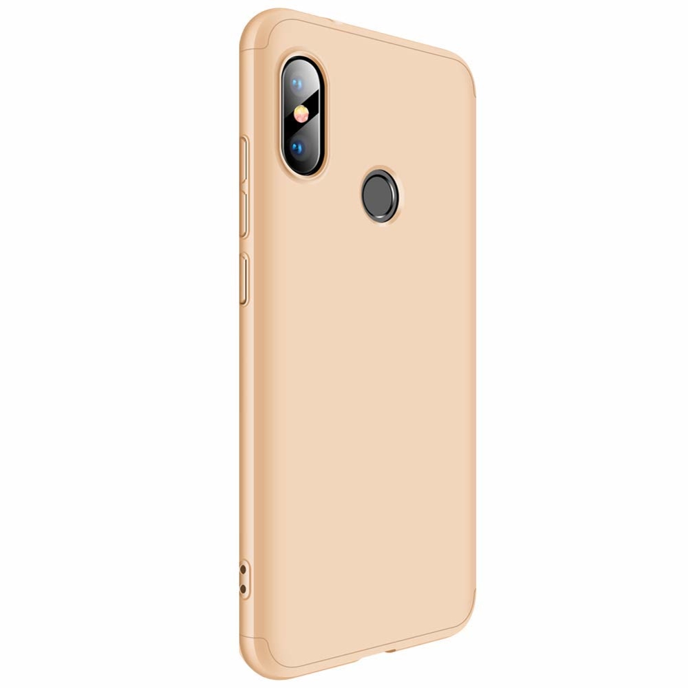 Oboustranné pouzdro 360 Full body protection zlaté – Xiaomi Mi A2 | Levné Kryty | Levné Kryty | Levné Kryty