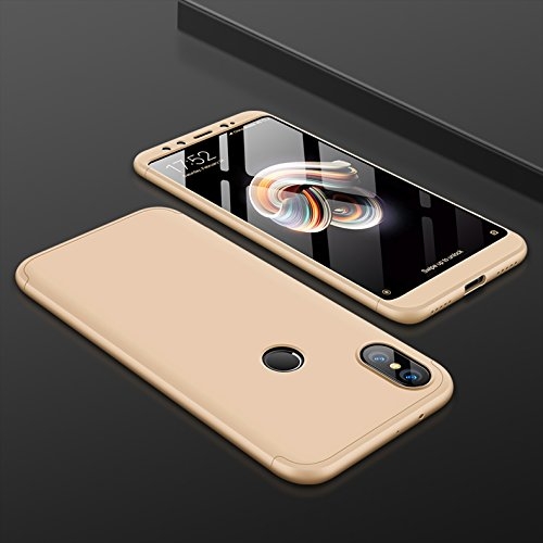 Oboustranné pouzdro 360 Full body protection zlaté – Xiaomi Mi A2 | Levné Kryty | Levné Kryty | Levné Kryty