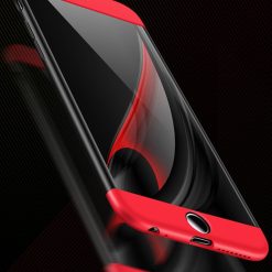 Oboustranné pouzdro 360 Full body protection červeno-černé – iPhone 6 / 6S | Levné Kryty | Levné Kryty | Levné Kryty