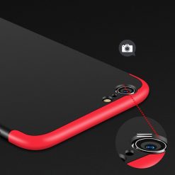 Oboustranné pouzdro 360 Full body protection červeno-černé – iPhone 6 / 6S | Levné Kryty | Levné Kryty | Levné Kryty