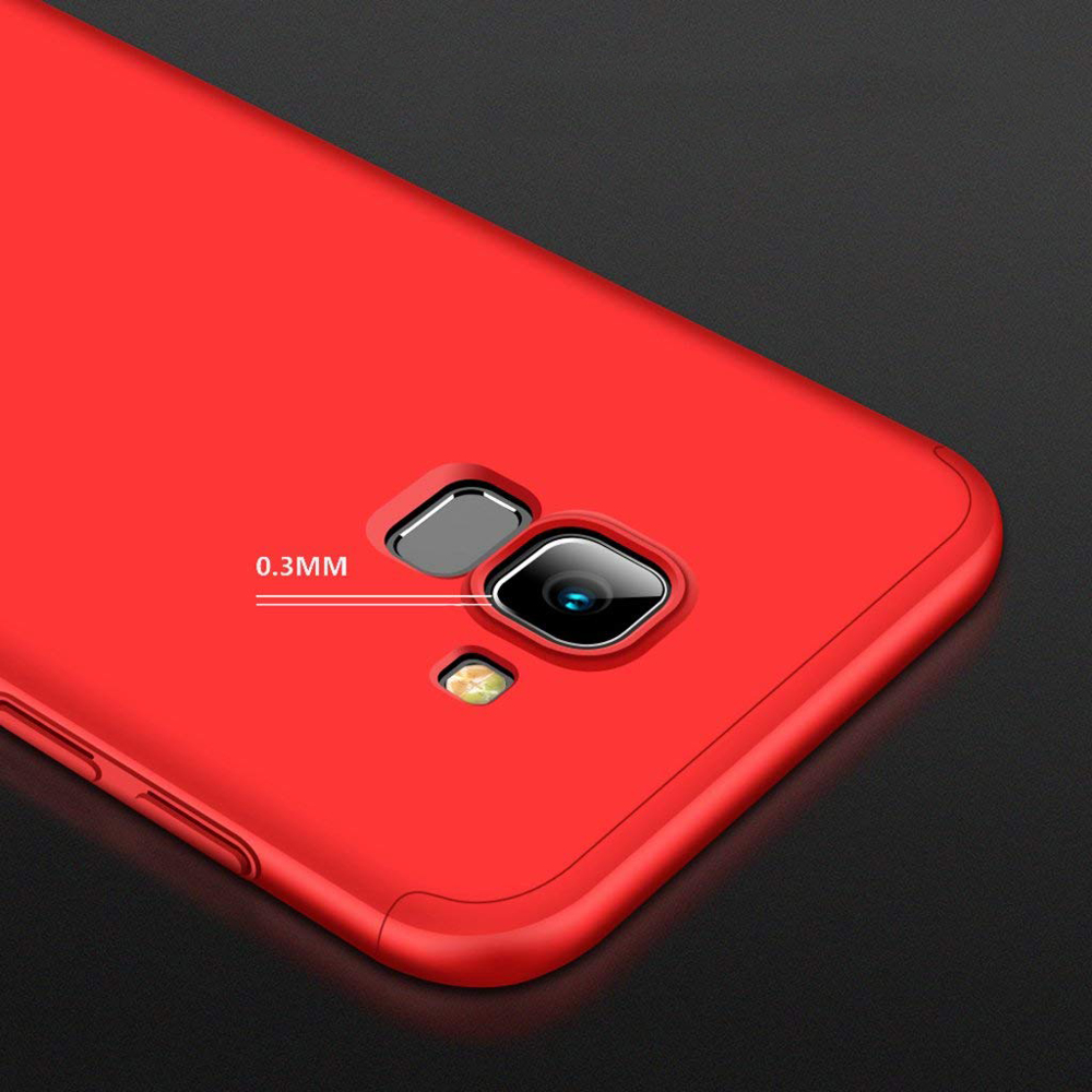 Oboustranné pouzdro 360 Full body protection červené – Samsung Galaxy A6 2018 | Levné Kryty | Levné Kryty | Levné Kryty