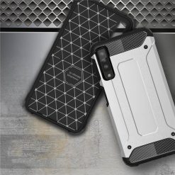 Odolný kryt Hybrid Armor stříbrný – Samsung Galaxy A7 2018 (A750) | Levné Kryty | Levné Kryty | Levné Kryty
