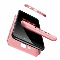 Oboustranné pouzdro 360 Full body protection růžové – Samsung Galaxy J4+ (J4 Plus) | Levné Kryty | Levné Kryty | Levné Kryty