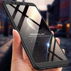 Oboustranné pouzdro 360 Full body protection černé – Samsung Galaxy A7 2018 (A750) | Levné Kryty | Levné Kryty | Levné Kryty