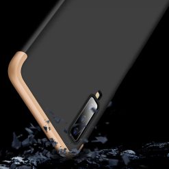 Oboustranné pouzdro 360 Full body protection zlato-černé – Samsung Galaxy A7 2018 (A750) | Levné Kryty | Levné Kryty | Levné Kryty