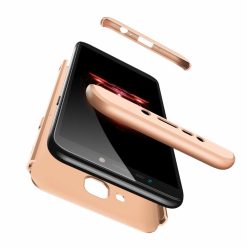 Oboustranné pouzdro 360 Full body protection zlaté – Samsung Galaxy J4+ (J4 Plus) | Levné Kryty | Levné Kryty | Levné Kryty